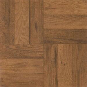 Creative Home: Nexus Vinyl Self Stick Tile: 225 3 Finger Medium Oak Parquet: 1
